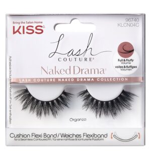 KISS Lash Couture Naked Drama Collection Organza 1pair