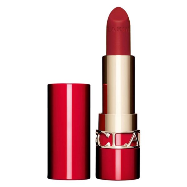 Clarins Joli Rouge Velvet 754V Deep Red 3