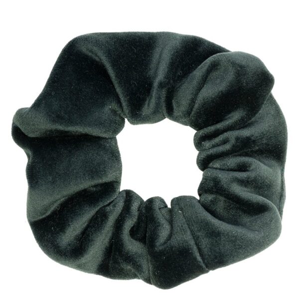 DARK Velvet Scrunchie Pine