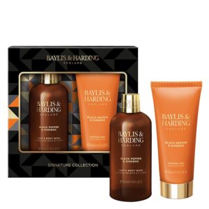 Baylis & Harding Men&apos;s Black Pepper & Ginseng Duo Gift Set