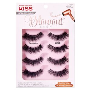 KISS Lash Blowout Pompadour Multi Pack 4pairs