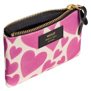 Wouf Pink Love Small Pouch