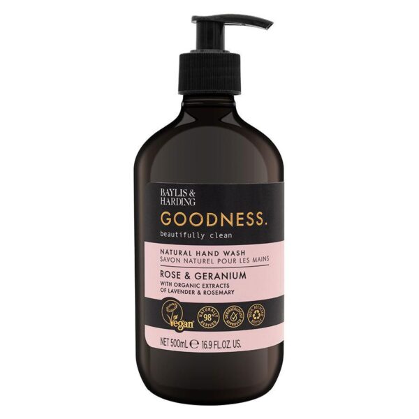 Baylis & Harding Goodness Rose & Geranium Hand Wash 500ml