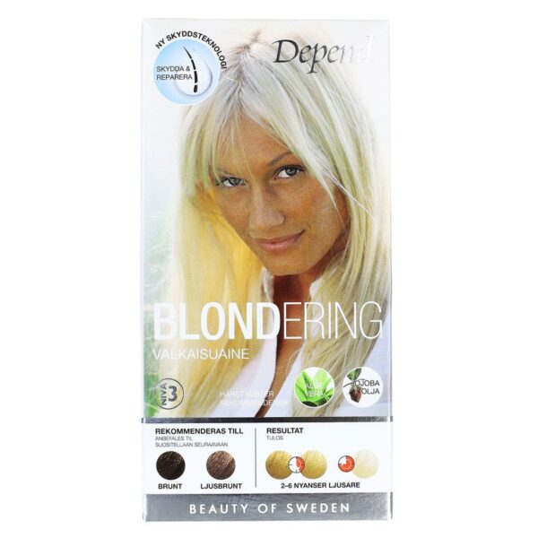 Depend Bleaching Dark Brown to Light Brown 5152