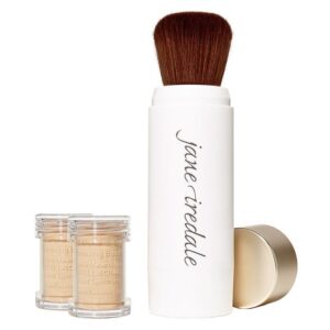 Jane Iredale Amazing Base Refillable Brush Amber 2x Refills