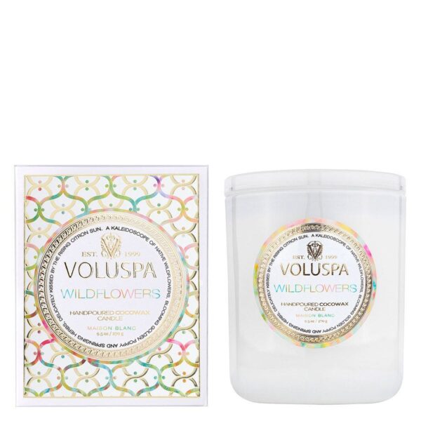 Voluspa Maison Classic Boxed Candle Wildflowers 270g