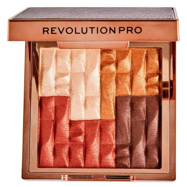 Revolution Beauty Pro Goddess Glow Shimmer Brick Bronzer Deserted