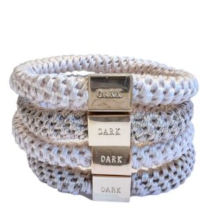 DARK Fat Hair Ties Combo Neutral Mix 4pcs