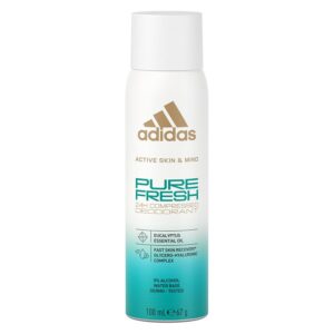 Adidas Pure Fresh 24H Compressed Deodorant 100ml