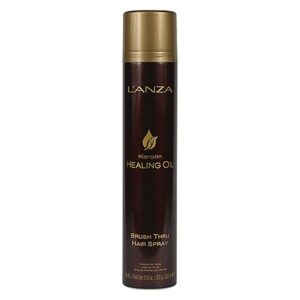 Lanza Keratin Healing Oil Brush Thru Hair Spray 350ml