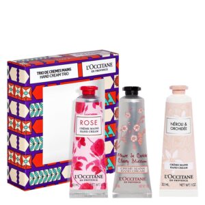 L&apos;Occitane Hand Cream Trio Flowered