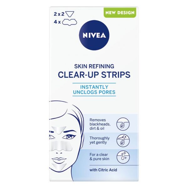 NIVEA Skin Refining Clear-Up Strips 8pcs