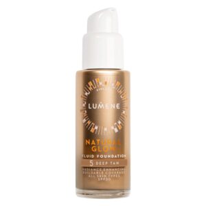 Lumene Natural Glow Fluid Foundation SPF20 5 Deep Tan 30ml