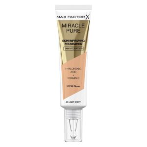 Max Factor Miracle Pure Skin-Improving Foundation 40 Light Ivory