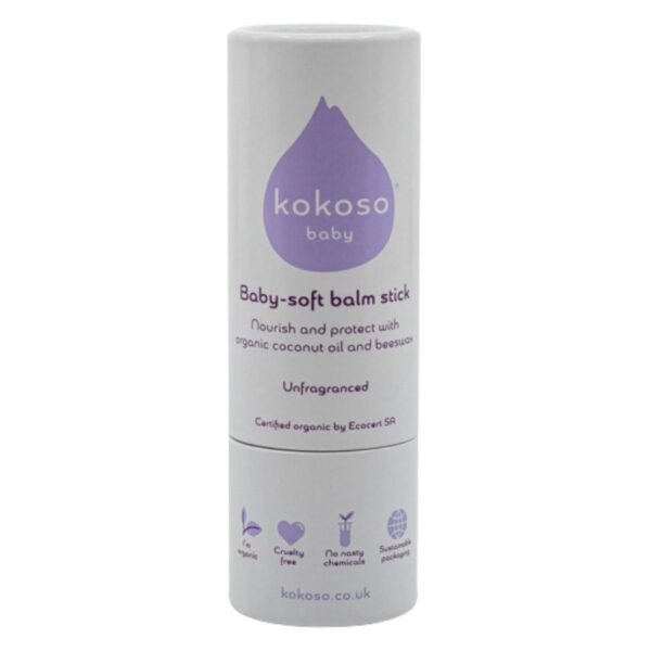 Kokoso Baby Twist Up Unfragranced Balm 13g