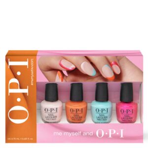 OPI Gift Sets Spring &apos;23 Me Myself & OPI Nail Lacquer Mini Pack 4