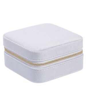 DARK Velvet Jewellery Box Mini Cool Blue