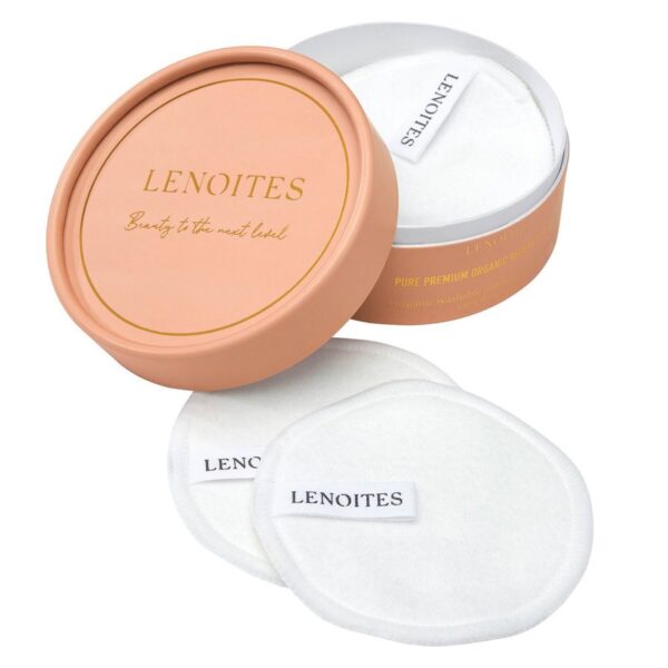 Lenoites Pure Premium Organic Reusable Rounds Refill 5pcs