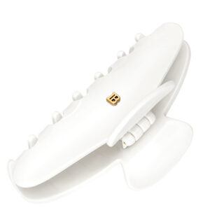 Balmain Cellulose Acetate Pince À Cheveux Large Hairclip White