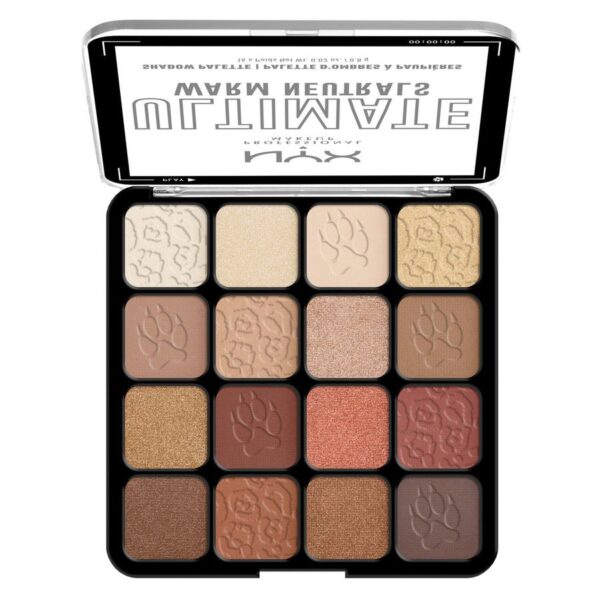 NYX Professional Makeup Ultimate Color Palette 16-Pan Warm Neutra