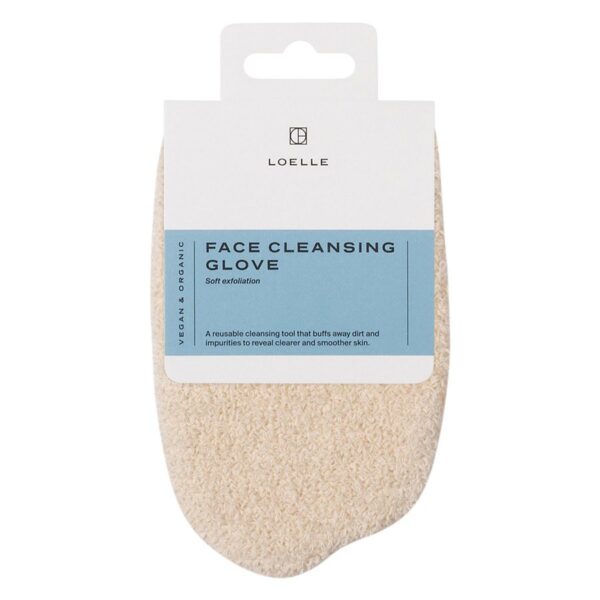 Loelle Organic Skincare Face Cleansing Glove