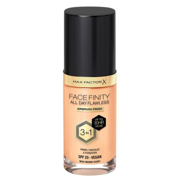 Max Factor Facefinity All Day Flawless 3-In-1 Foundation #W44 War