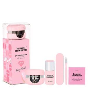 Le Mini Macaron Manicure Kit Fairy Floss