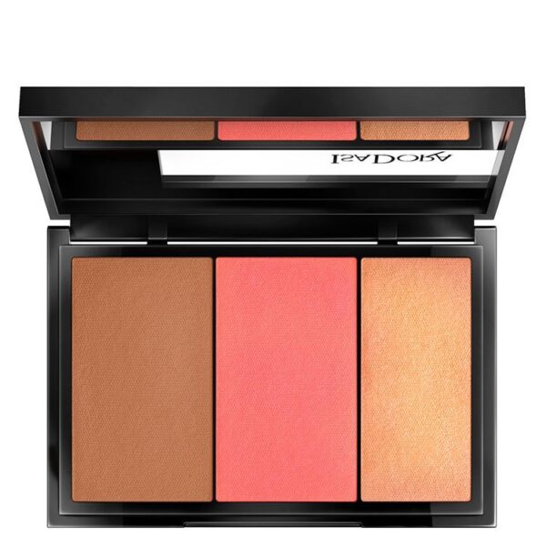 IsaDora Face Sculptor 3-in-1 Palette #64 Intense Peach 12g