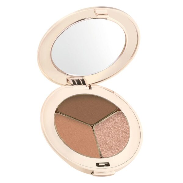 Jane Iredale PurePressed Triple Eye Shadow Triple Cognac 2