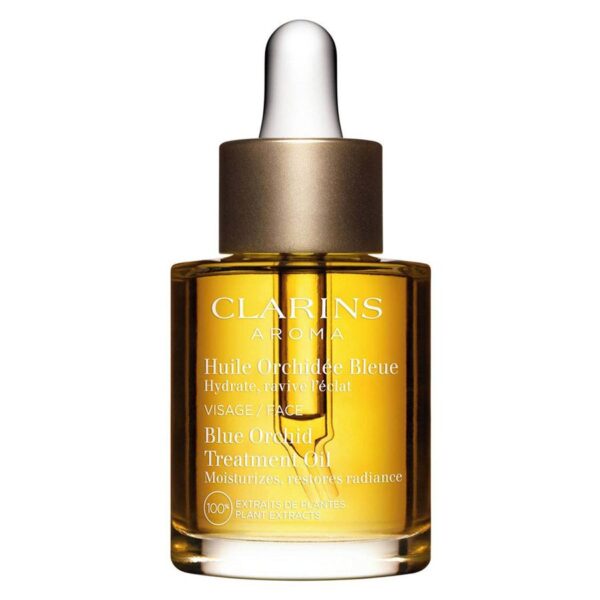 Clarins Face Treatment Oil Blue Orchid Dehydrated Skin 30ml