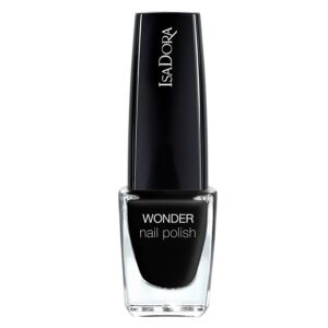 IsaDora Wonder Nail Polish 139 Black Lacquer 6ml