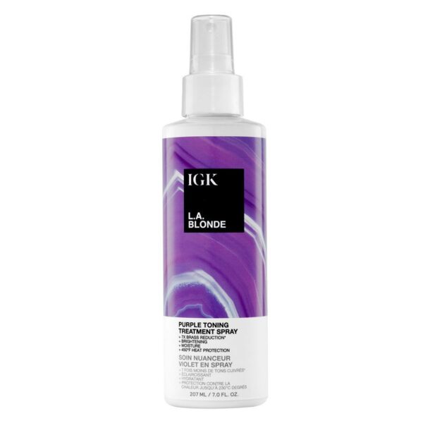 IGK LA Blonde Purple Toning Treatment Spray 207ml