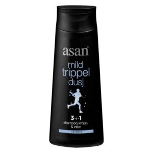 Asan Mann Mild Trippel Dusj 220ml