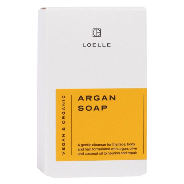 Loelle Organic Skincare Moroccan Argan Soap Bar 75g