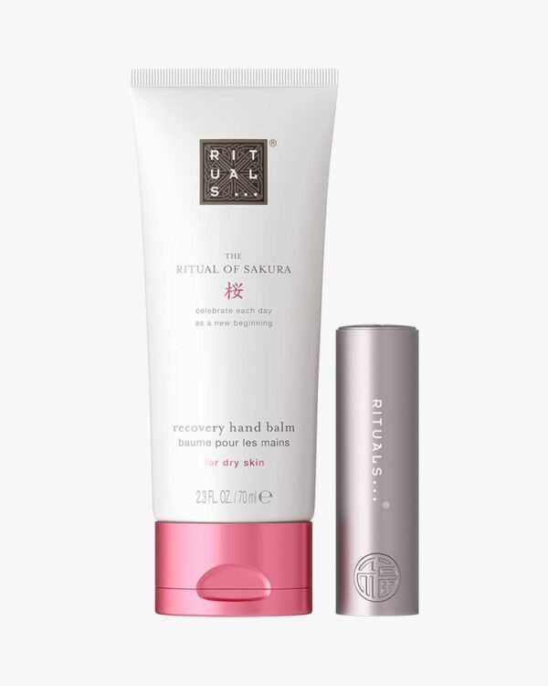 The Ritual of Sakura 24H SOS Rescue Hand & Lips Balm Duo