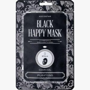 Black Happy Mask 1 stk