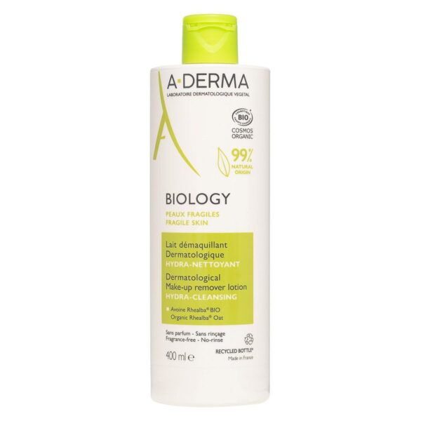 A-Derma Biology Make-Up Remover Lotion Hydra-Cleansing 400ml