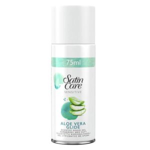 Venus Satin Care Shaving Gel Sensitive Aloe Vera Glide 75ml