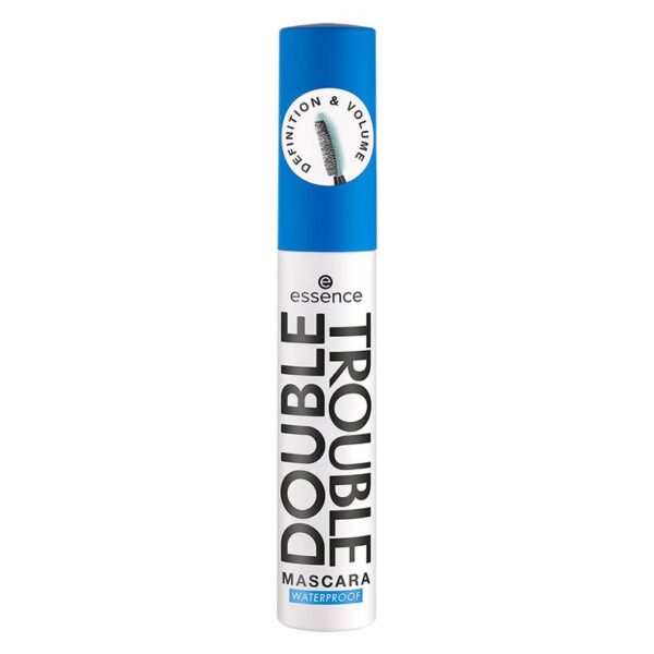 Essence Double Trouble Mascara Waterproof Black 12ml