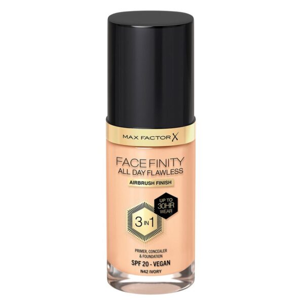 Max Factor Facefinity All Day Flawless 3-In-1 Foundation #N42 Ivo