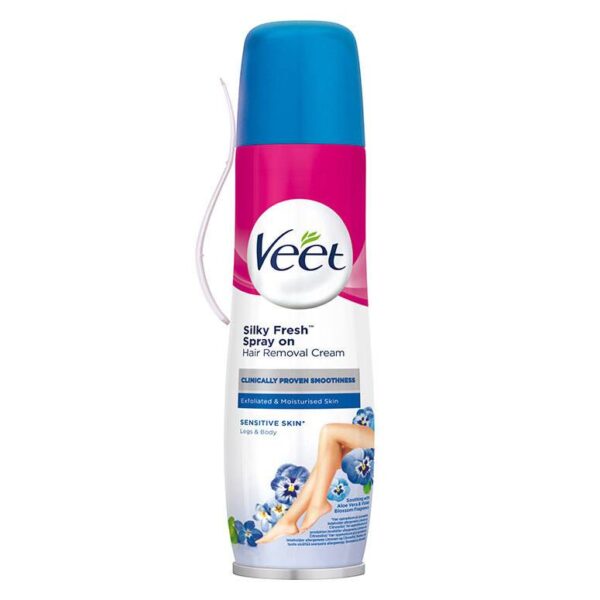 Veet Silky Fresh Spray On Hair Removal Cream 150ml