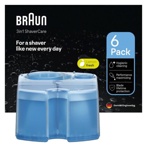 Braun 3-i-1 ShaverCare Refill Cartridges 6pcs