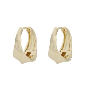 Snö Of Sweden Kansas Ring Earrings Plain Gold 21