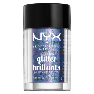 NYX Professional Makeup Face And Body Glitter Brilliants Violet 2