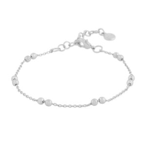 Snö Of Sweden Julie Bracelet Plain Silver