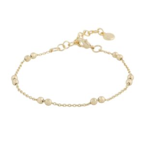 Snö Of Sweden Julie Bracelet Plain Gold