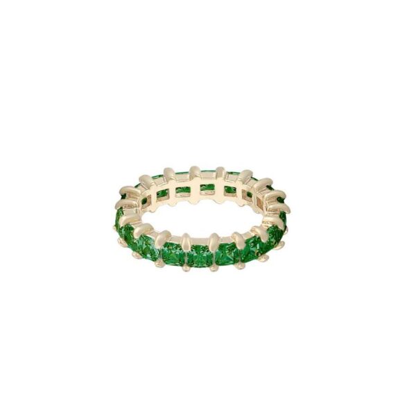 Snö Of Sweden Vegas Rome Stone Ring Gold/Green M