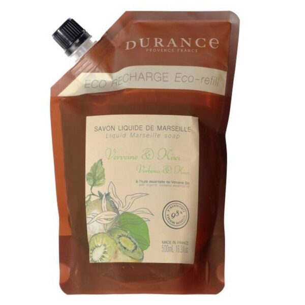 Durance Liquid Soap Eco-Refill Verbena & Kiwi 500ml