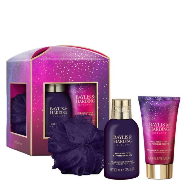 Baylis & Harding Midnight Fig & Pomegranate Luxury Treat Box