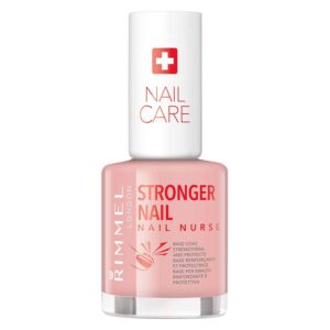 Rimmel Stronger Nail Nurse Base Coat Nail Polish Transparent 12ml